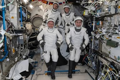 Une première évacuation médicale spatiale