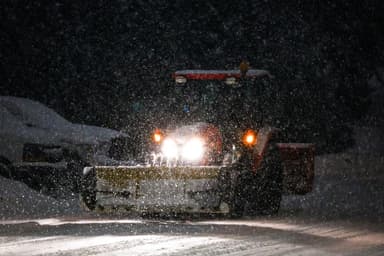 La neige a recouvert une partie du sud du Québec dans la nuit