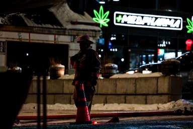 Kanesatake | Un bâtiment a pris feu à la suite d’une « explosion »