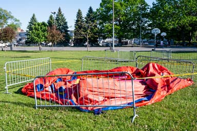 Six blessés à LaSalle | La communauté « en état de choc » après l’envol d’un jeu gonflable
