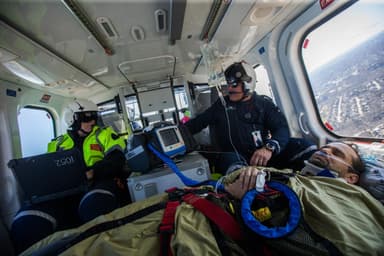 Transport médical par hélicoptère | Québec va de l’avant