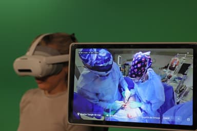 Réalité virtuelle | Une opération en 3D