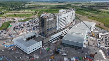 L’hôpital de Vaudreuil-Soulanges commence à prendre forme