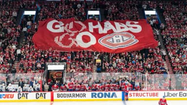 La tradition du Canadien est devenue une saucisse gonflable