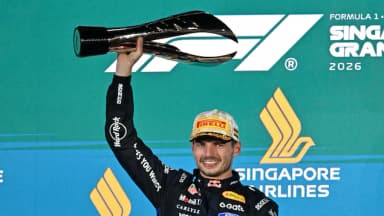 Max Verstappen remporte le GP de Singapour