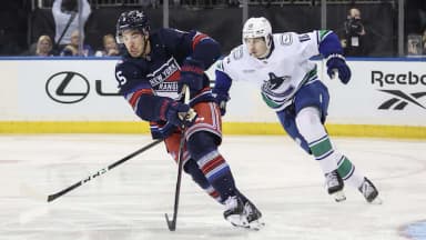Les Canucks sans réponse face aux Rangers