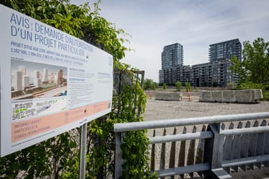 Quartier Molson | La hauteur des tours frappe un plafond
