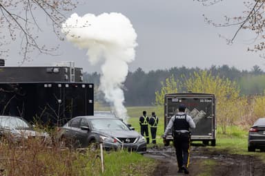 « Matières dangereuses » dans Lanaudière | La GRC perquisitionne à Lanoraie