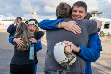La Presse au Texas | Retour au bercail pour les astronautes d’Artemis II